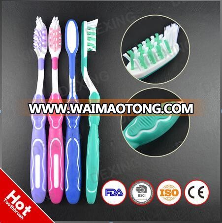 Daily Custom Denture Care Personal Massage Anti-Slip Handle Toothbrush