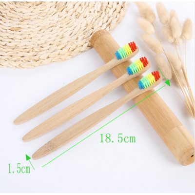 Cheap charcoal bristle custom best bamboo toothbrush